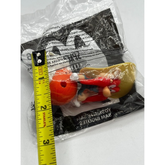 2021 McDonald's Happy Meal Toy Space Jam A New Legacy #6 Yosemite Sam Sealed NIP - Picture 5 of 5